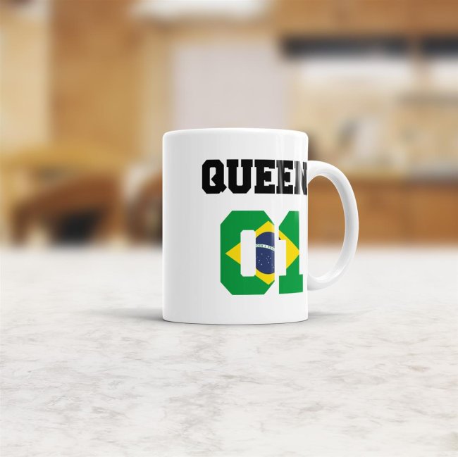 Tasse Queen Brasilien