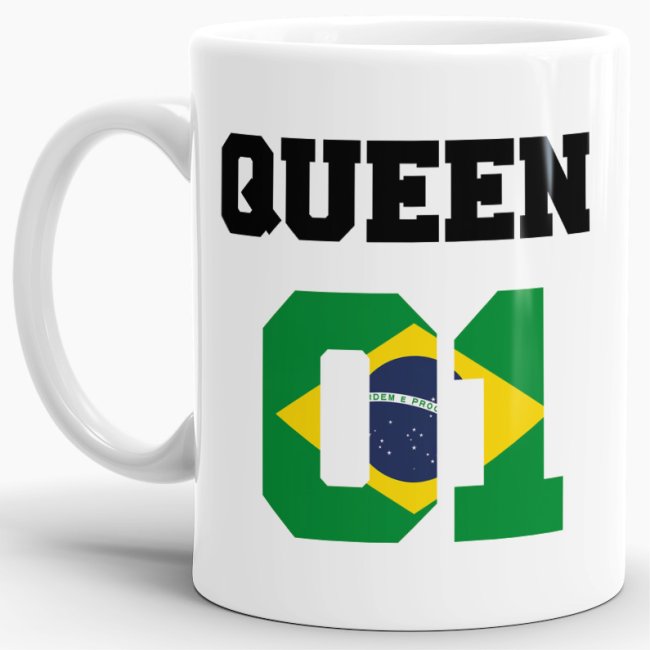 Tasse Queen Brasilien