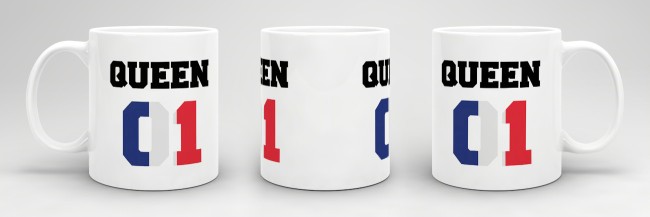 Tasse Queen Frankreich
