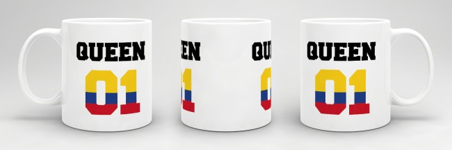 Tasse Queen Kolumbien