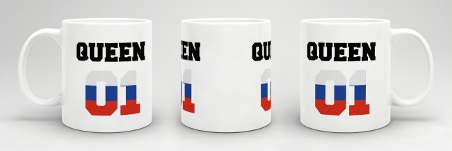 Tasse Queen Russland