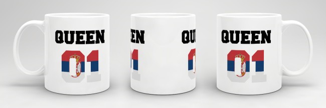 Tasse Queen Serbien