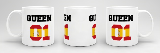 Tasse Queen Spanien
