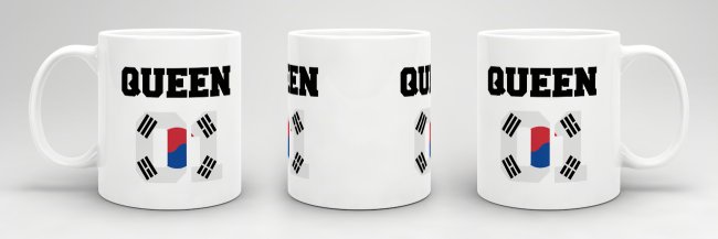 Tasse Queen S&uuml;dkorea