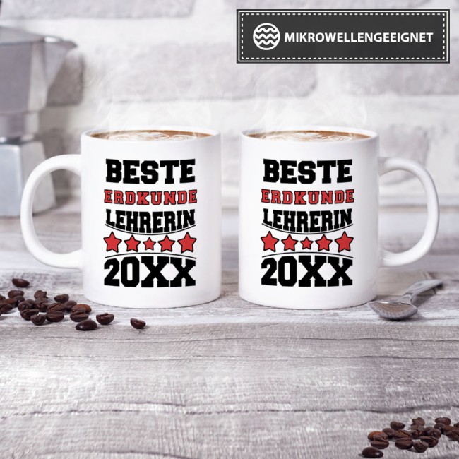 Tasse Beste erindkunde-Lehrerin Weiss