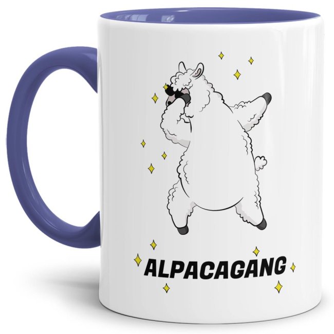 Tasse Alpacagang Cambridge-Blau