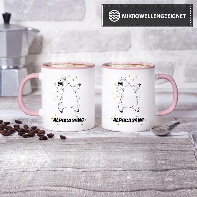 Tasse Alpacagang Rosa