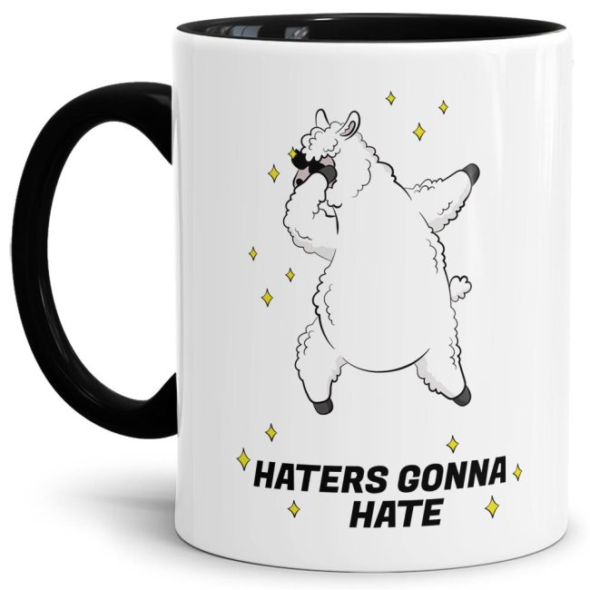 Tasse Haters gonna hate Schwarz