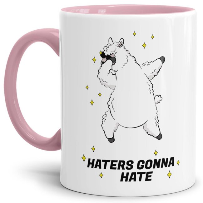 Tasse Haters gonna hate Rosa