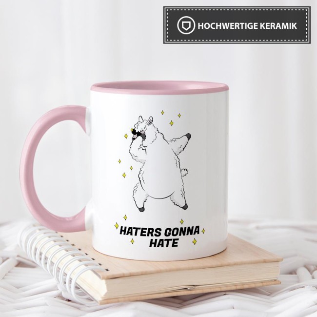 Tasse Haters gonna hate Rosa