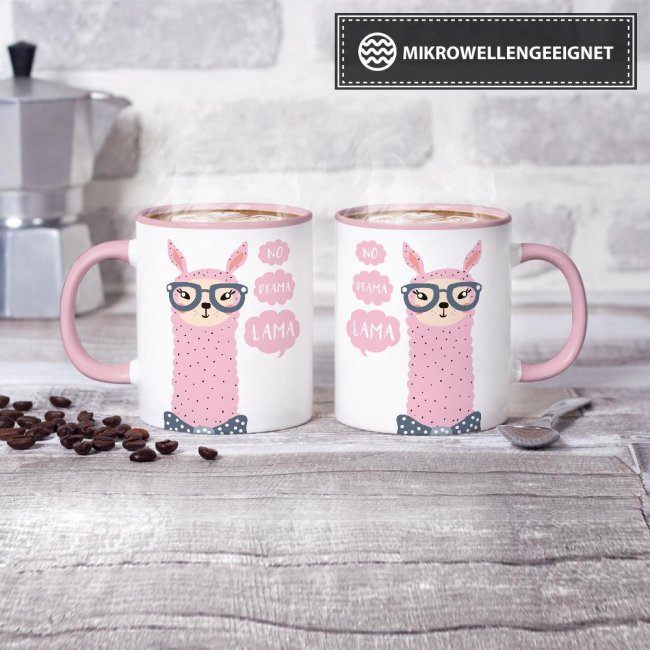 Tasse No drama lama lady Rosa
