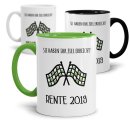 Tasse zum Ruhestand Ziel erreicht 2019
