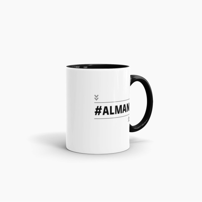 Tasse mit Spruch - #Alman - Schwarz
