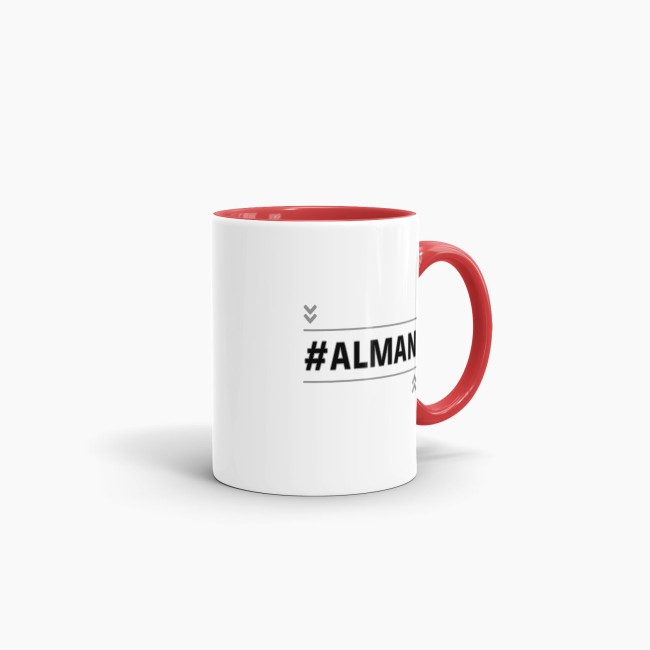 Tasse mit Spruch - #Alman - Rot