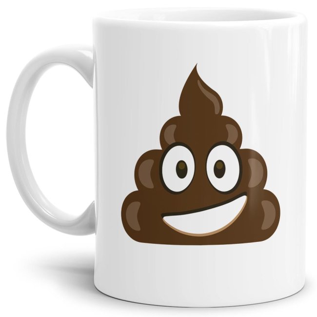 Tasse Emoji Kacke