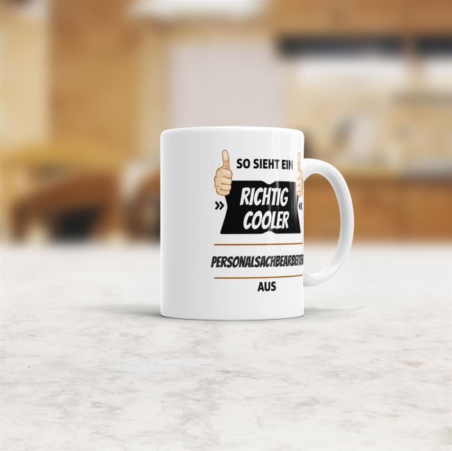 Berufe Tasse - So sieht ein richtig cooler Personalsachbearbeiter aus
