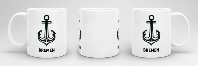 Tasse Anker Bremen
