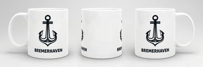 Tasse Anker Bremerhaven