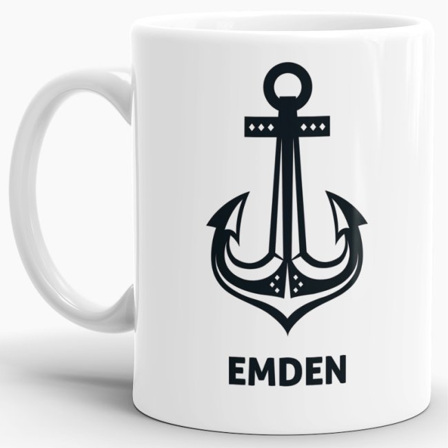 Tasse Anker Emden