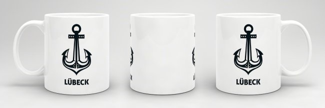 Tasse Anker L&uuml;beck