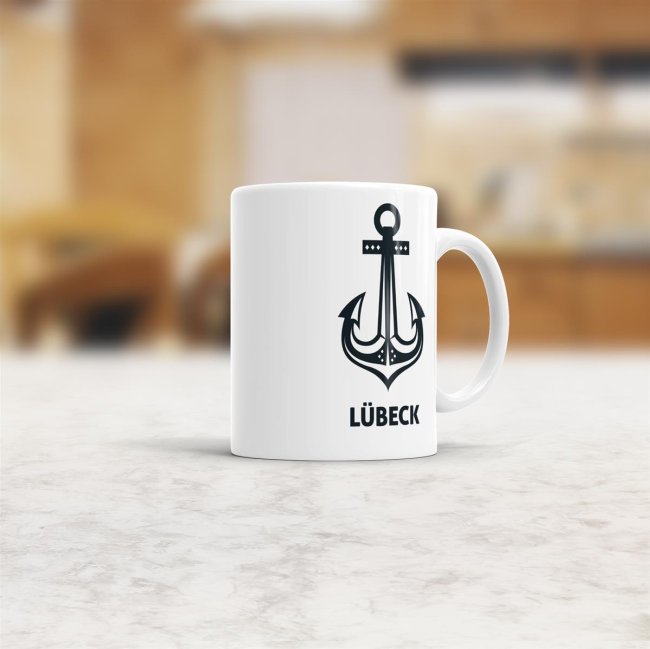 Tasse Anker L&uuml;beck