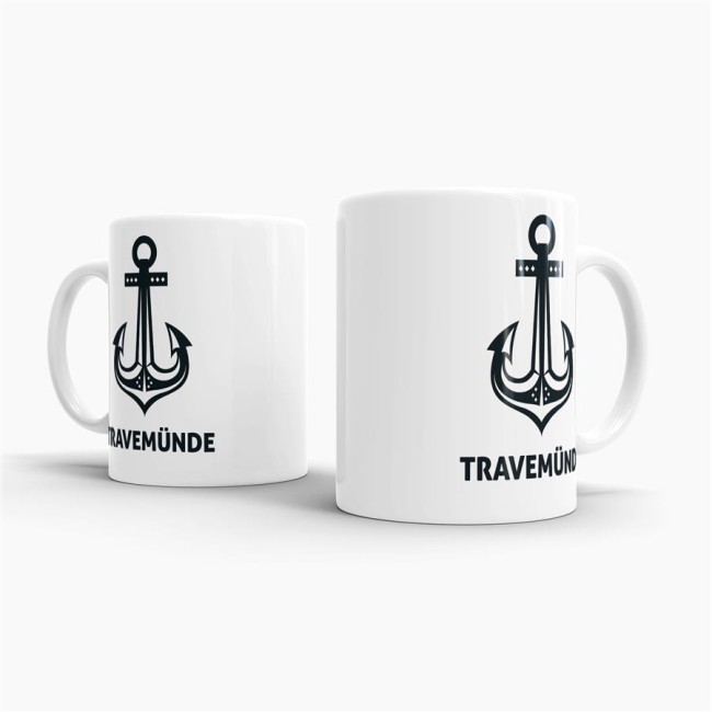 Tasse Anker Travem&uuml;nde