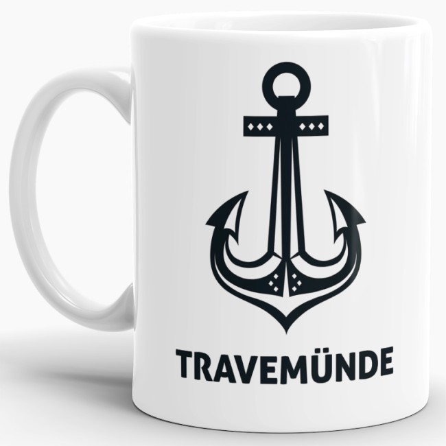 Tasse Anker Travem&uuml;nde