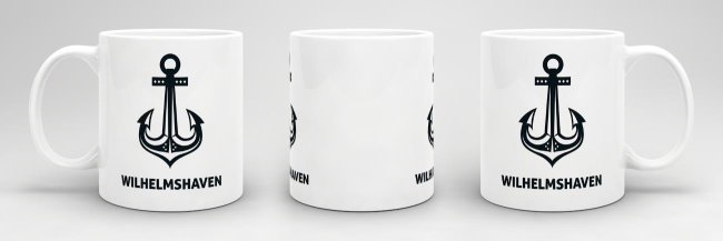 Tasse Anker Wilhelmshaven