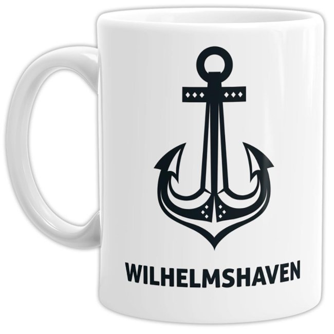 Tasse Anker Wilhelmshaven