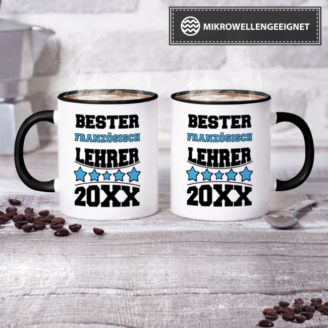 Tasse Bester Franz&ouml;sisch-Lehrer