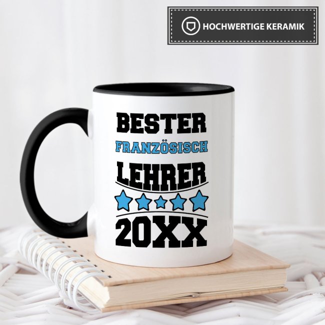 Tasse Bester Franz&ouml;sisch-Lehrer