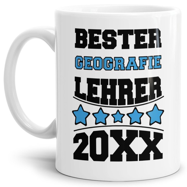 Tasse Bester Geografie-Lehrer