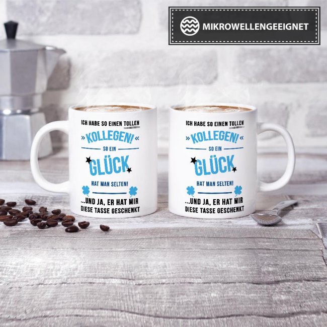 Tasse - Ich hab einen so tollen Kollegen - Wei&szlig;