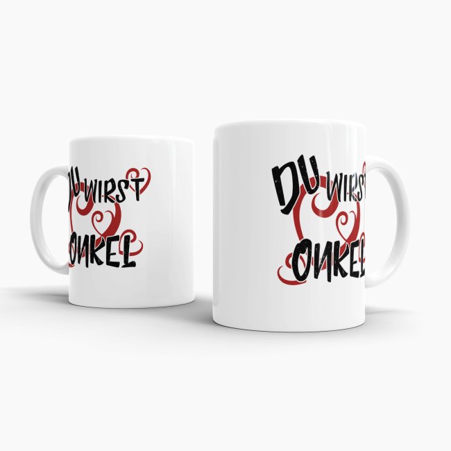 Tasse Du wirst Onkel Weiss