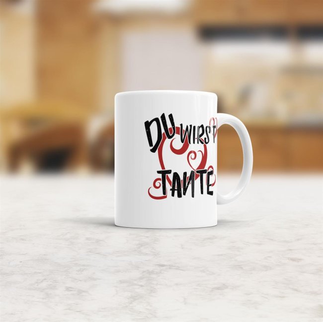 Tasse Du wirst Tante Weiss