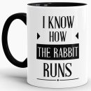 Tasse - I know how the rabbit runs - Innen &amp;amp;...
