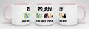 Tasse zum 80. Geburtstag - 29220 Tage alt - aber wer...