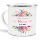 Emaille-Tasse Allerbeste Mama