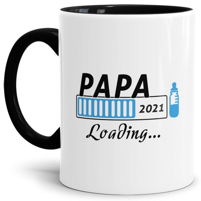 Tasse Papa 2021 Loading&hellip; Schwarz
