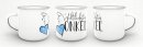 Emaille Tasse - Weltliebster Onkel - gro&szlig;