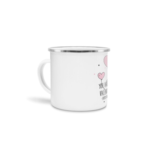 Emaille-Tasse My Valentine - klein