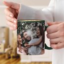 Panoramatasse Rand/Henkel dunkelgr&uuml;n