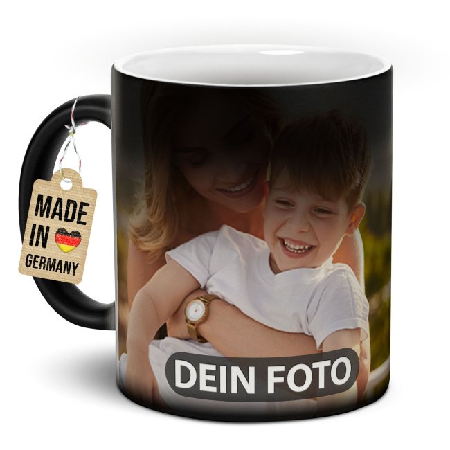 Magic Mug Zaubertasse mit Foto - XXL-Druck - 300 ml