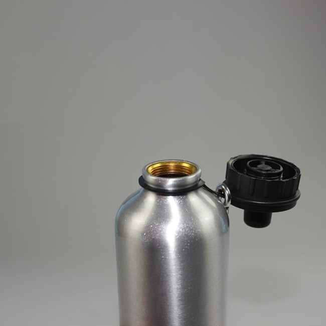 Aluminium-Trinkflasche silber 600 ml