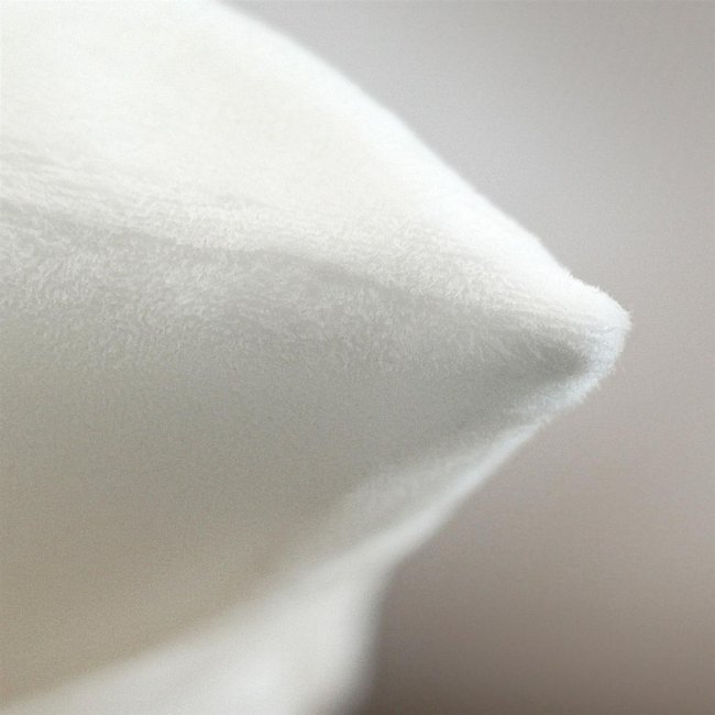 Kissen - Weltliebster Schwiegerpapa - Weiss Flauschig