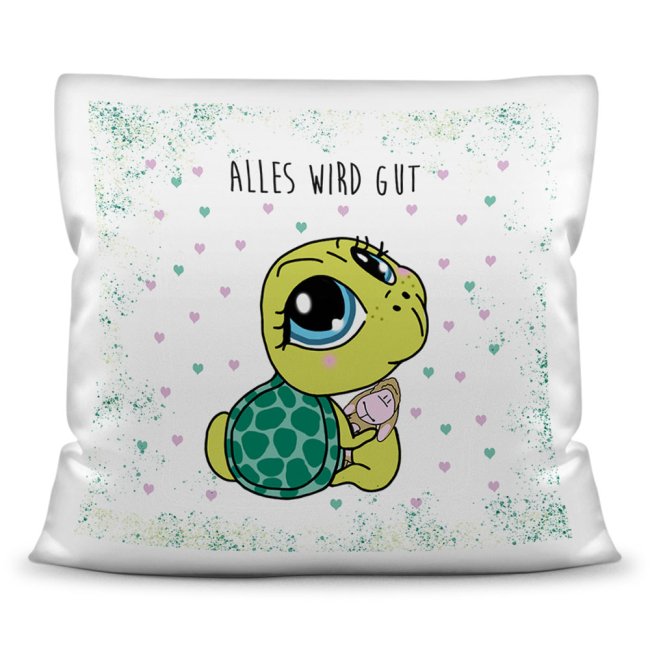 Schildkrötenkissen Zum Anziehen - 100cm Riesenkissen In Grün