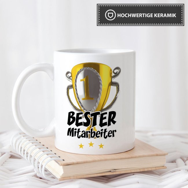 Tasse für Bankfilialleiter