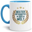 Spruch-Tasse für Mitarbeiter und Kollegen Bester...