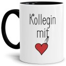 Spruch-Tasse für Mitarbeiter und Kollegen Kollegin mit...