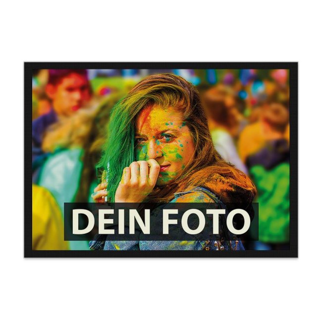 Fussmatte mit Gummirand - 90 x 60 cm